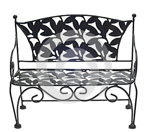 Decorative Bench Isolated