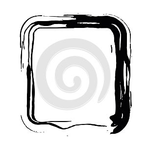 Decorative black frame,square,space for text