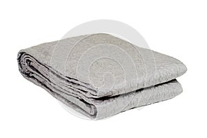 Decorative blanket isolated on white