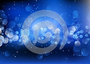 Decorative bokeh lights background