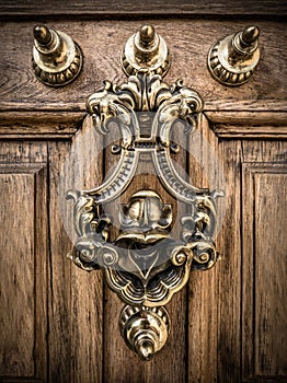 Decorative Brass Door Knocker