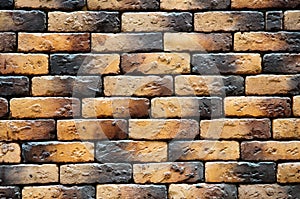 Decorative brick wall