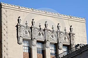 Decorative building facade