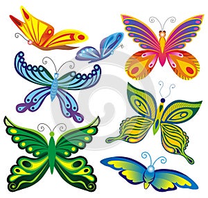 Decorative butterflies