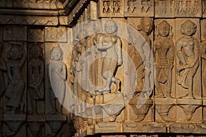 Decorative carving, Jagdish temple, Udaipur, Rajasthan, India