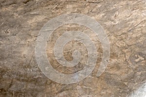Decorative cement plaster effect from the wall