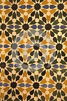 Decorative ceramic tiles