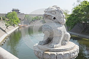 Decorative Chinese dragon statue