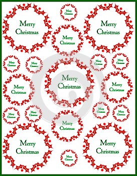 Decorative christmas background