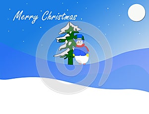 Decorative christmas background