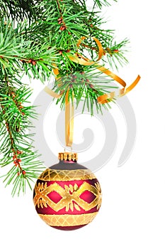 Decorative Christmas ball.