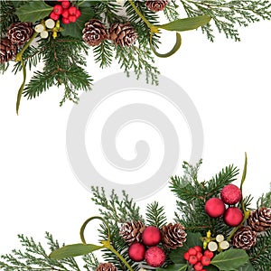 Decorative Christmas Border