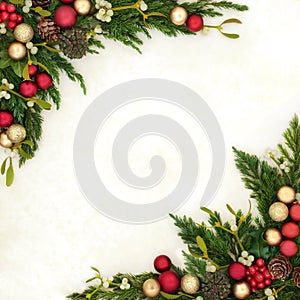 Decorative Christmas Border