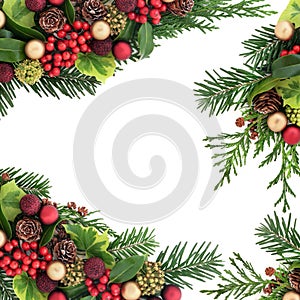 Decorative Christmas Border