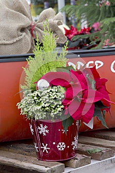 Decorative Christmas Container