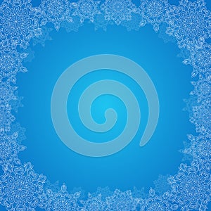 Decorative Christmas frame