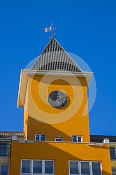 Decorative clock tower