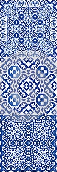 Decorative color ceramic azulejo tiles