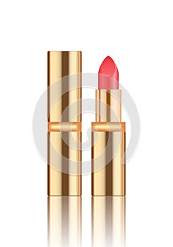 Decorative cosmetic product for beautiful glossy lip.