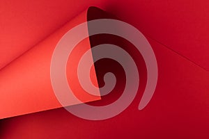 decorative creative bright red abstract paper background