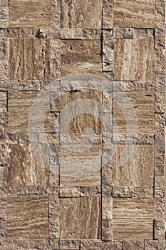 Decorative cubic stone wall background