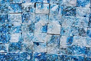 Decorative cubic stone wall background