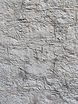 Decorative Cut Stone Wall