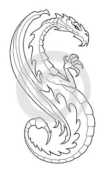 Decorative dragon