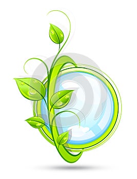 Decorative eco button