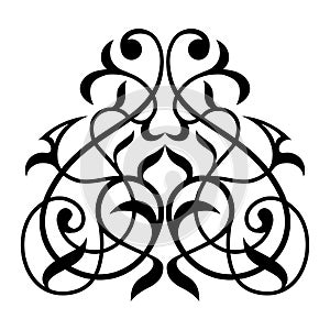 Decorative element eastern pattern