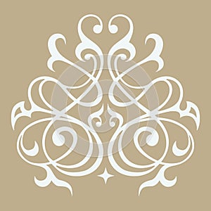 Decorative element eastern pattern