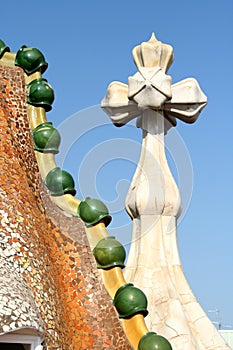 Decorative elements of the Casa Batlo