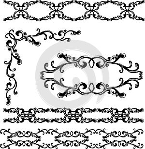 Decorative elements set