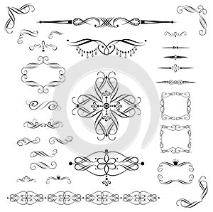 Decorative elements for vintage design