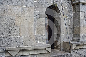 Decorative entrance of Bhuleshwar Temple at Yavat