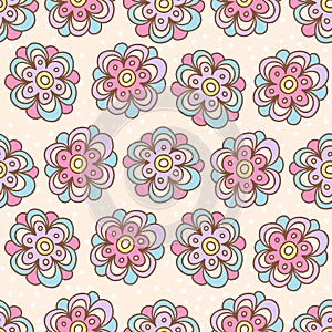 Decorative floral background