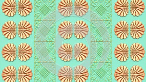 Decorative floral baroque ethnic ornament, renaissance retro antique vintage pattern, victorian elegant damask background,