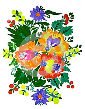 Decorative  floral  ornament