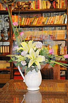 Decorative Flowers in Vase