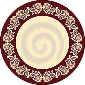 Decorative frame motif