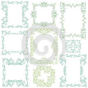 Decorative frame set III