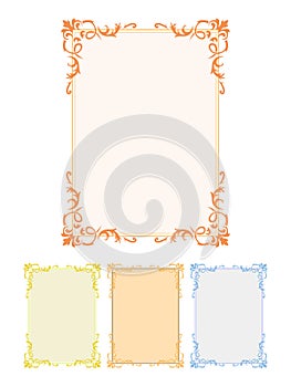 Decorative frames