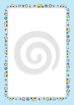 Decorative  frames and borders set vector