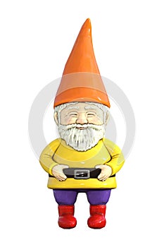 Decorative garden gnome 3D