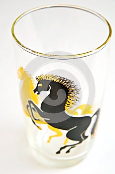 Decorative Glass/Horses