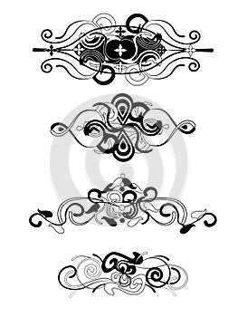 Decorative headers set