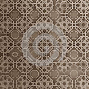 random image pattern with traditional Arab influence, over grey background