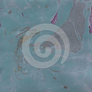 Decorative Marble Texture. Abstract painting. Trendy background for printing and websites. Color Paints on Dark