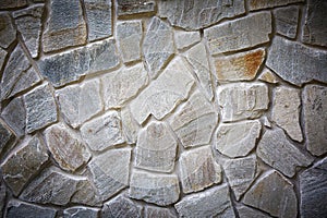 Decorative masonry. Stone wall brick background