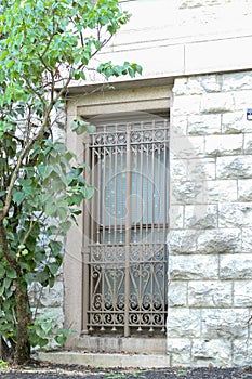 Decorative metal window guard